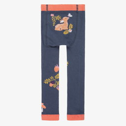 Powell Craft-Синие легинсы с олененком для девочек | Childrensalon Outlet