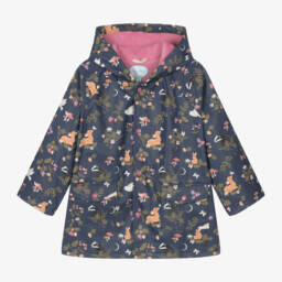 Powell Craft-Girls Indigo Forest Adventure Coat | Childrensalon Outlet