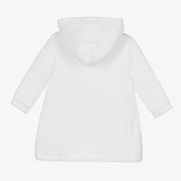 Pretty Originals-Baby Girls White Knitted Coat | Childrensalon Outlet