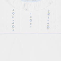 Pretty Originals-Топ и голубая юбка из хлопка для девочек | Childrensalon Outlet