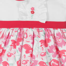 Pretty Originals-Элегантный розовый хлопковый ансамбль для девочек | Childrensalon Outlet