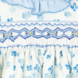 Pretty Originals-Girls Floral Smocked Dress Ensemble | Childrensalon Outlet