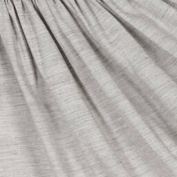 Pretty Originals-Girls Grey Smocked Dress Set | Childrensalon Outlet