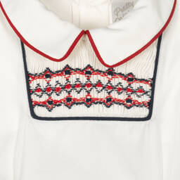 Pretty Originals-Junior Boys Tartan Smocked Suit | Childrensalon Outlet