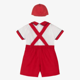 Pretty Originals-Little Boys Scarlet Ensemble Set | Childrensalon Outlet