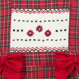 Pretty Originals-Red Tartan Skirt Set | Childrensalon Outlet