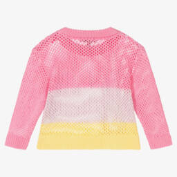 PUCCI-Baby Girls Cotton Knit Logo Jumper | Childrensalon Outlet