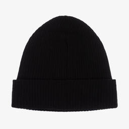PUCCI-Черная шерстяная шапка бини | Childrensalon Outlet