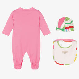 PUCCI-Комплект с розовым комбинезоном | Childrensalon Outlet