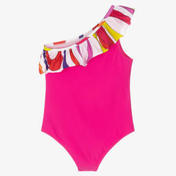 PUCCI-مايوه بكشكش مارمو لون زهري | Childrensalon Outlet