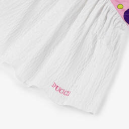 PUCCI-Girls Pure Cotton Fontane Print Top | Childrensalon Outlet