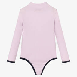 PUCCI-Girls Purple High Neck Top | Childrensalon Outlet