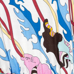 PUCCI-Girls Ranuncoli Silk Dress | Childrensalon Outlet