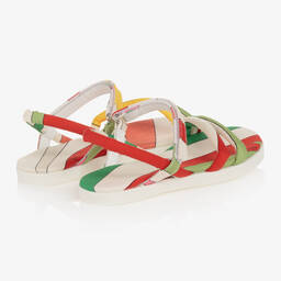PUCCI-Girls White Marmo Sandals | Childrensalon Outlet