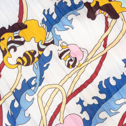 PUCCI-Белое платье-футболка для девочек | Childrensalon Outlet