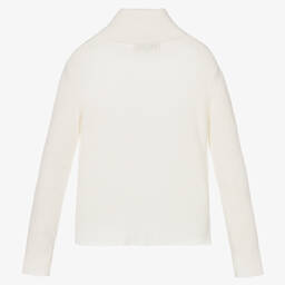 PUCCI-Ivory Lilly Roll Neck Sweater | Childrensalon Outlet