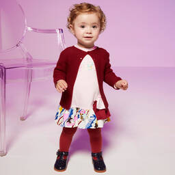 PUCCI-Pink Ranuncoli Baby Dress | Childrensalon Outlet