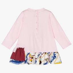 PUCCI-Pink Ranuncoli Baby Dress | Childrensalon Outlet