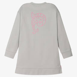 PUCCI-Teen Girls Grey Cotton Sweatshirt Dress | Childrensalon Outlet