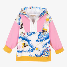PUCCI-Teen Pink Ranuncoli Sweatshirt | Childrensalon Outlet