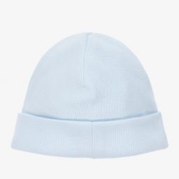 Pureté Du... Bébé-Baby Boys Blue Cotton Hat | Childrensalon Outlet