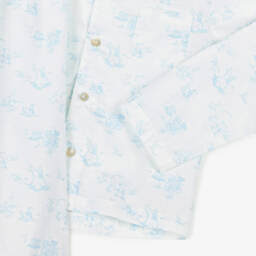 Pureté Du... Bébé-بيجاما صبيان زرقاء بطبعة توال دو جوي | Childrensalon Outlet