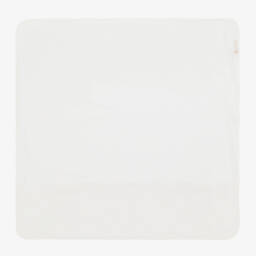 Pureté Du... Bébé-Girls Ivory and Pink Velour Blanket | Childrensalon Outlet