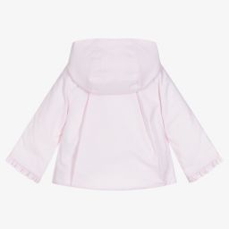 بيوريتي دو بيبي-Girls Pink Striped Jacket | Childrensalon Outlet