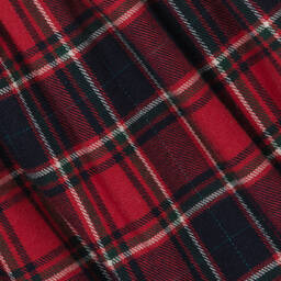 Pureté Du... Bébé-Girls Red & Navy Blue Tartan Check Dress | Childrensalon Outlet