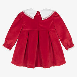 Pureté Du... Bébé-Girls Red Velvet Dress | Childrensalon Outlet