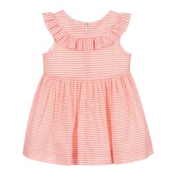 Pureté Du... Bébé-Pink & Ivory Striped Dress | Childrensalon Outlet
