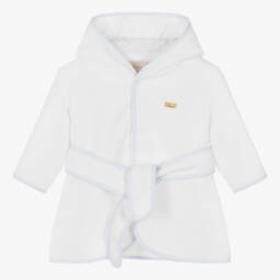 Pureté Du... Bébé-Белый хлопковый халат для малышей | Childrensalon Outlet