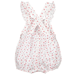 بيوريتي دو بيبي-White Floral Baby Shortie | Childrensalon Outlet