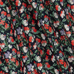 Rachel Riley-Girls Blue Hand-Smocked Cotton Dress | Childrensalon Outlet