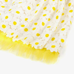 Rachel Riley-Girls Daisy Dream Lace Frock | Childrensalon Outlet