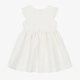 Rachel Riley-فستان عاجي بنقشة الأزهار للبنات | Childrensalon Outlet