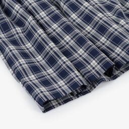 Rachel Riley-Girls Navy Check Dress Ensemble | Childrensalon Outlet