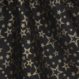 Rachel Riley-Girls Starry Black and Gold Dress | Childrensalon Outlet