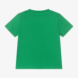 Ralph Lauren-Baby Boys Green Cotton T-Shirt | Childrensalon Outlet