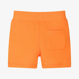 Ralph Lauren-Baby Boys Orange Cotton Shorts | Childrensalon Outlet