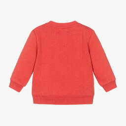 Ralph Lauren-Красный хлопковый свитшот с медвежонком | Childrensalon Outlet