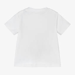Ralph Lauren-Baby Boys White Pony Cotton T-Shirt | Childrensalon Outlet