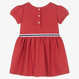 Ralph Lauren-Красное платье из хлопкового джерси | Childrensalon Outlet