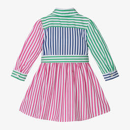 Ralph Lauren-Baby Girls Striped Cotton Shirt Dress | Childrensalon Outlet