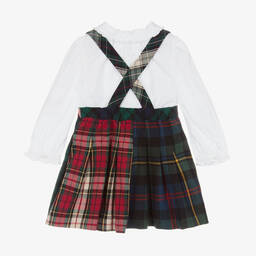 Ralph Lauren-Baby Girls Tartan Skirt Set | Childrensalon Outlet
