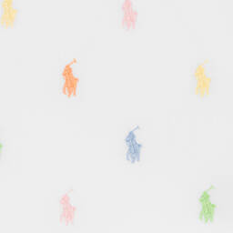 Ralph Lauren-Baby Girls White Pony Logo Swimsuit | Childrensalon Outlet