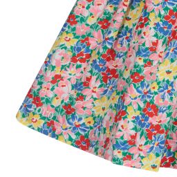 Polo Ralph Lauren-Blue Cotton Floral Dress | Childrensalon Outlet