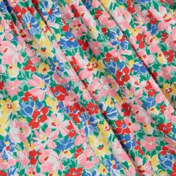 Polo Ralph Lauren-Blue Cotton Floral Dress | Childrensalon Outlet