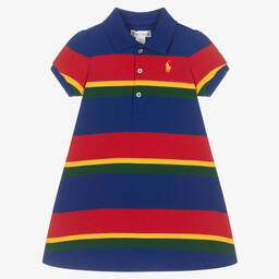 Ralph Lauren-Платье и трусики из хлопка в полоску | Childrensalon Outlet