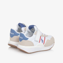 Ralph Lauren-Boys Beige Sporty Comfort Sneakers | Childrensalon Outlet